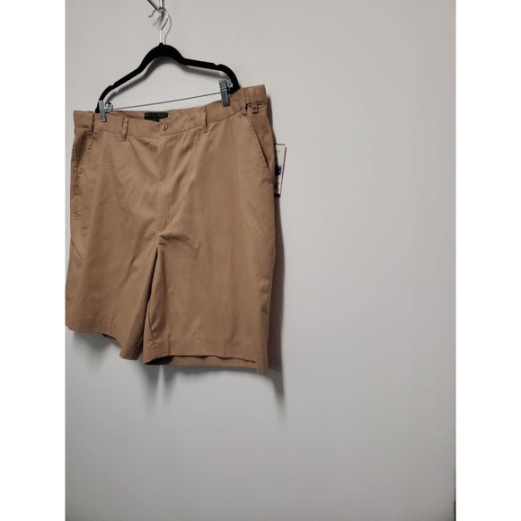 Adjust A Band Shorts Mens 44 Sand Khaki Golf Adjustable Walking - Picture 2 of 5